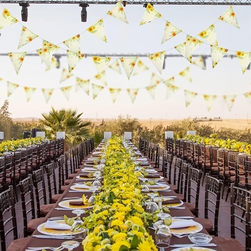 Cheerland Sunflower Garland Banner Set