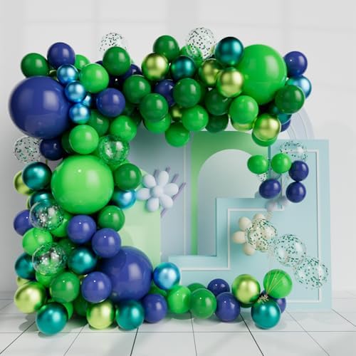 Blue Balloon Garland Kit for Weddings and Parties