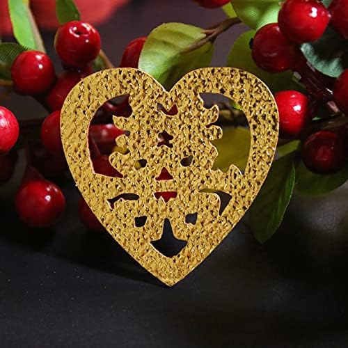 120 Pcs Double Happiness Confetti Wedding Decoration Paper Cut