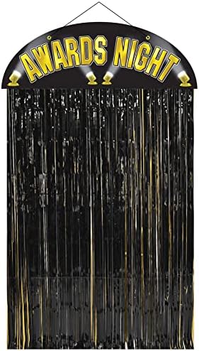 Beistle Awards Night Door Curtain 4ft 6in x 3ft