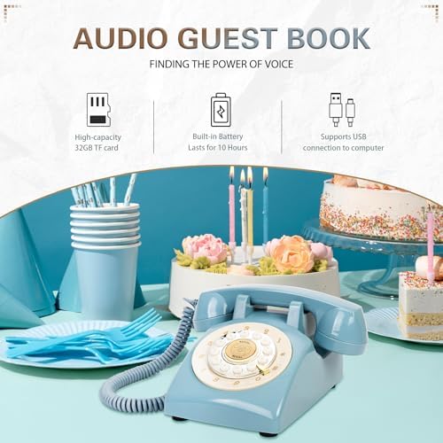 Audio Guest Book Wedding Phone Custom Voice Messages for Special Events