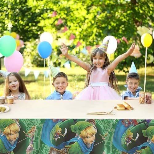 Generic 2Pcs Red Tablecloth for Birthday Party Decorations