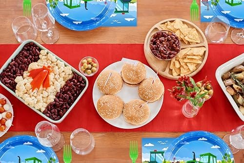 Tractor Birthday Party Supplies Set 100 Pcs