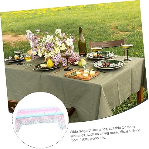 Mermaid Table Cloth for Birthday Party Sea Theme Decor