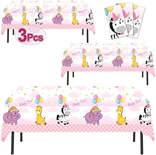 AnapoliZ Baby Girl Tablecloth Set 3 Pcs 54x102