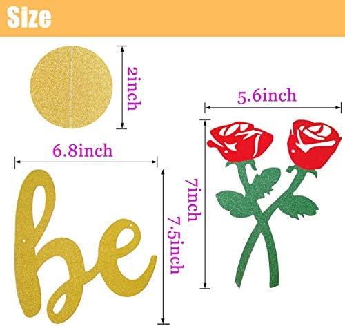 Be Our Guest Gold Sign Banner - Party Decoration
