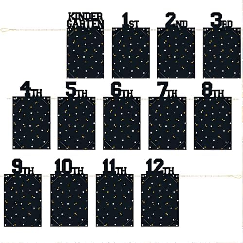 Black Graduation DIY Photo Frame Garland - 9ft 1 Count