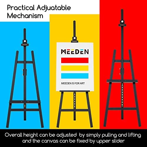 MEEDEN Heavy Duty Art Easel Black