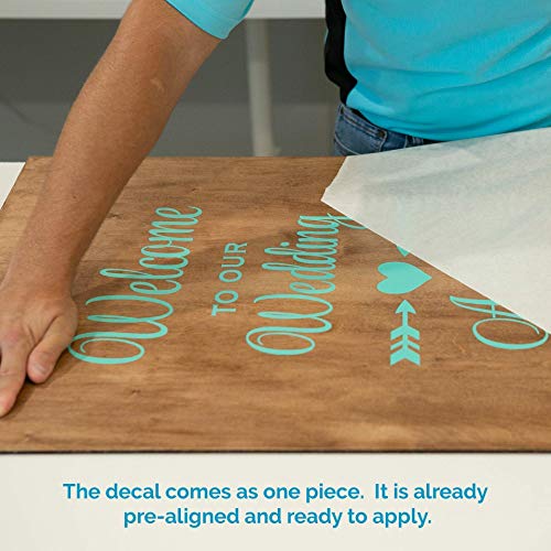 Welcome to Our Unplugged Ceremony Vinyl Decal