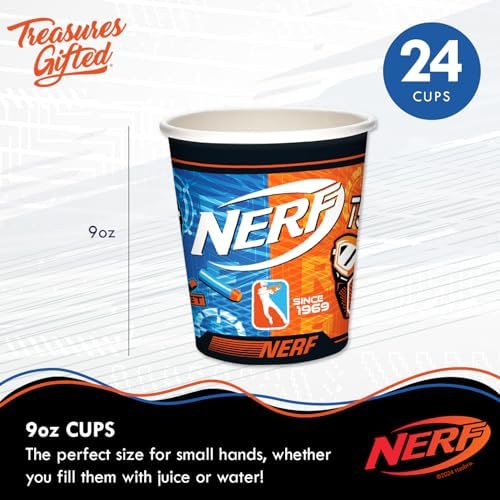 Treasures Gifted Nerf Birthday Party Pack for 24 Guests