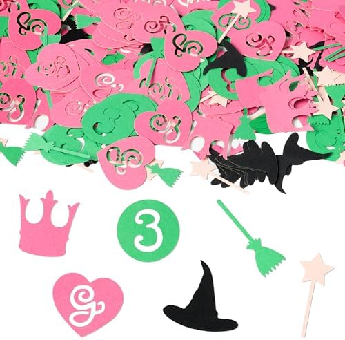 Witch Party Confetti Popper 300pcs - Spooky Table Decoration