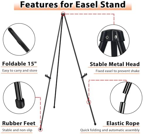 OUTNEE Instant Display Easel Stand 6 Pack