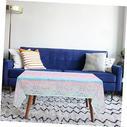 STOBAZA Mermaid Tablecloth for Birthday Parties