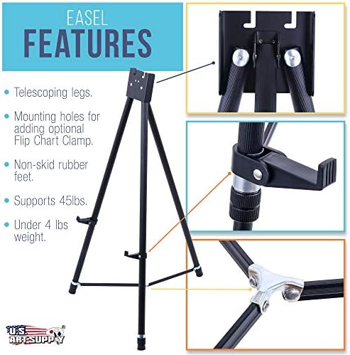 US Art Supply 70 Inch High Showroom Easel