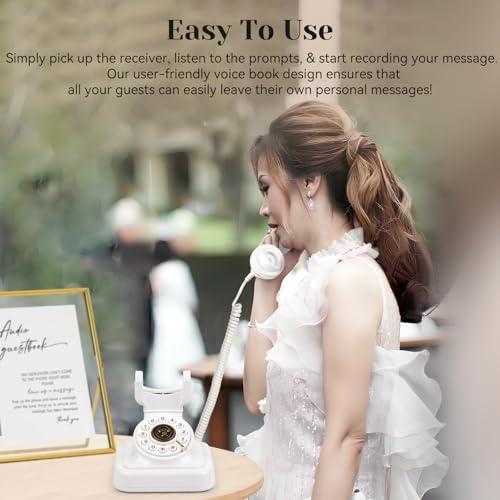 Sangyn Audio Guest Book Phone White