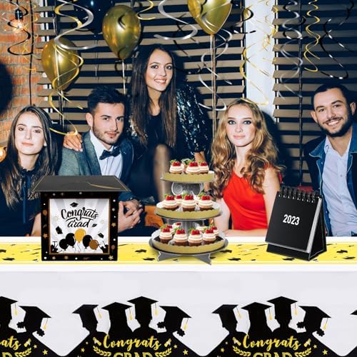 PRETYZOOM 2023 Graduation Card Box for Party Supplies