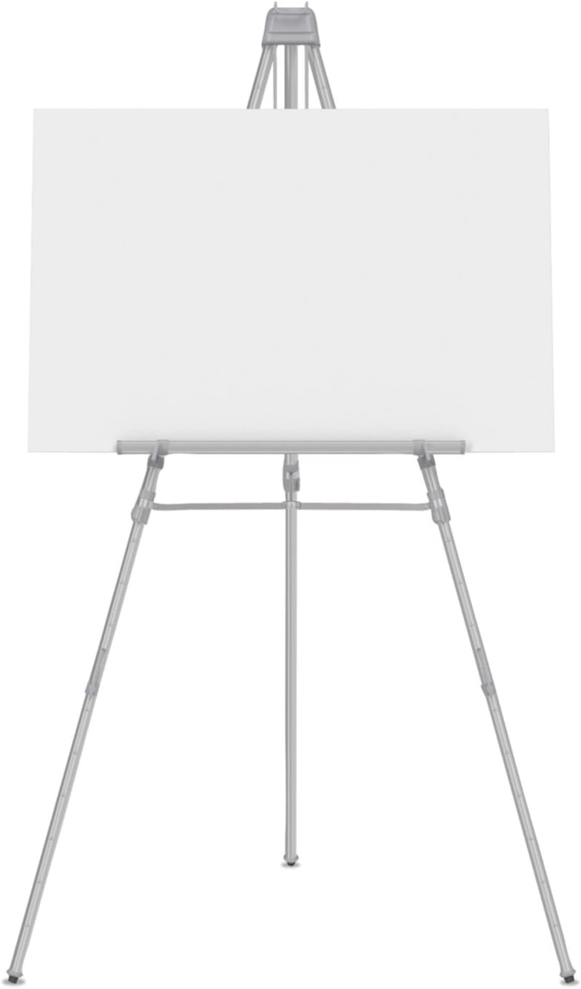Quartet Easel Heavy Duty 66 Adjustable Silver
