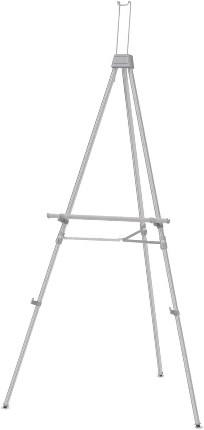 Quartet Easel Heavy Duty 66 Adjustable Silver