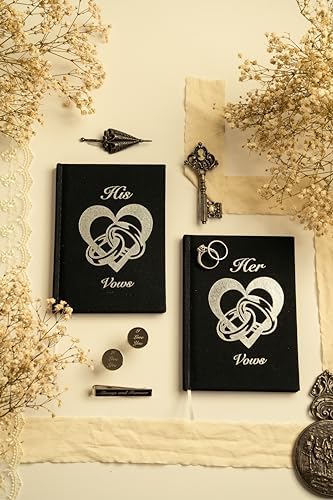 Impress Vow Books His and Hers Wedding Linen