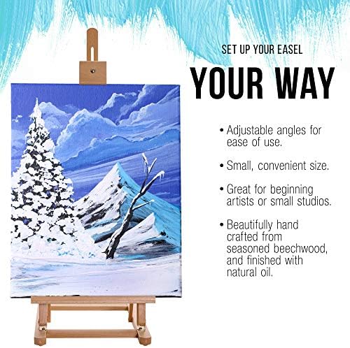 Us Art Supply 38 High Wooden H Frame Easel for Painting