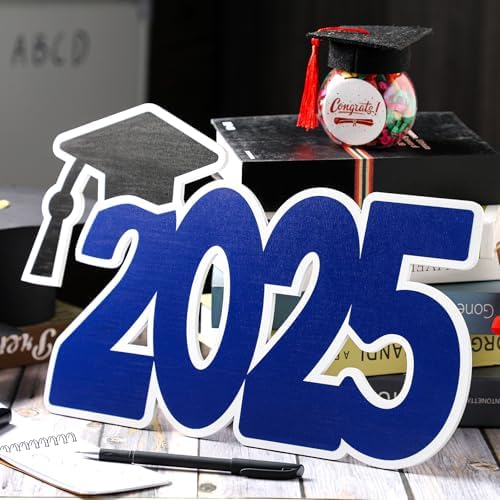 2025 Graduation Guest Book Sign Wood Board Party Decor