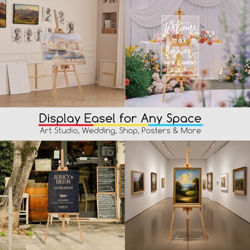 MEEDEN Adjustable Art Easel for 43 Canvas