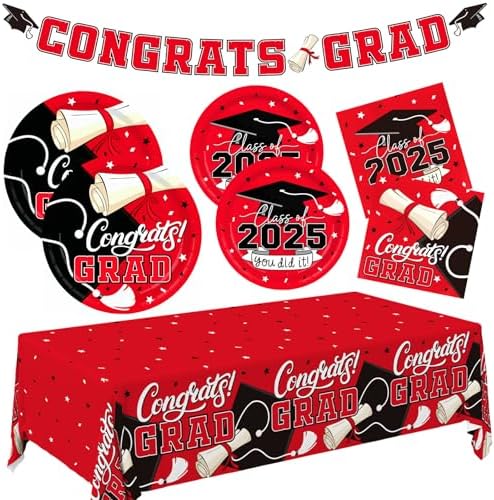 2025 Graduation Decor Kit for 25 Guests
