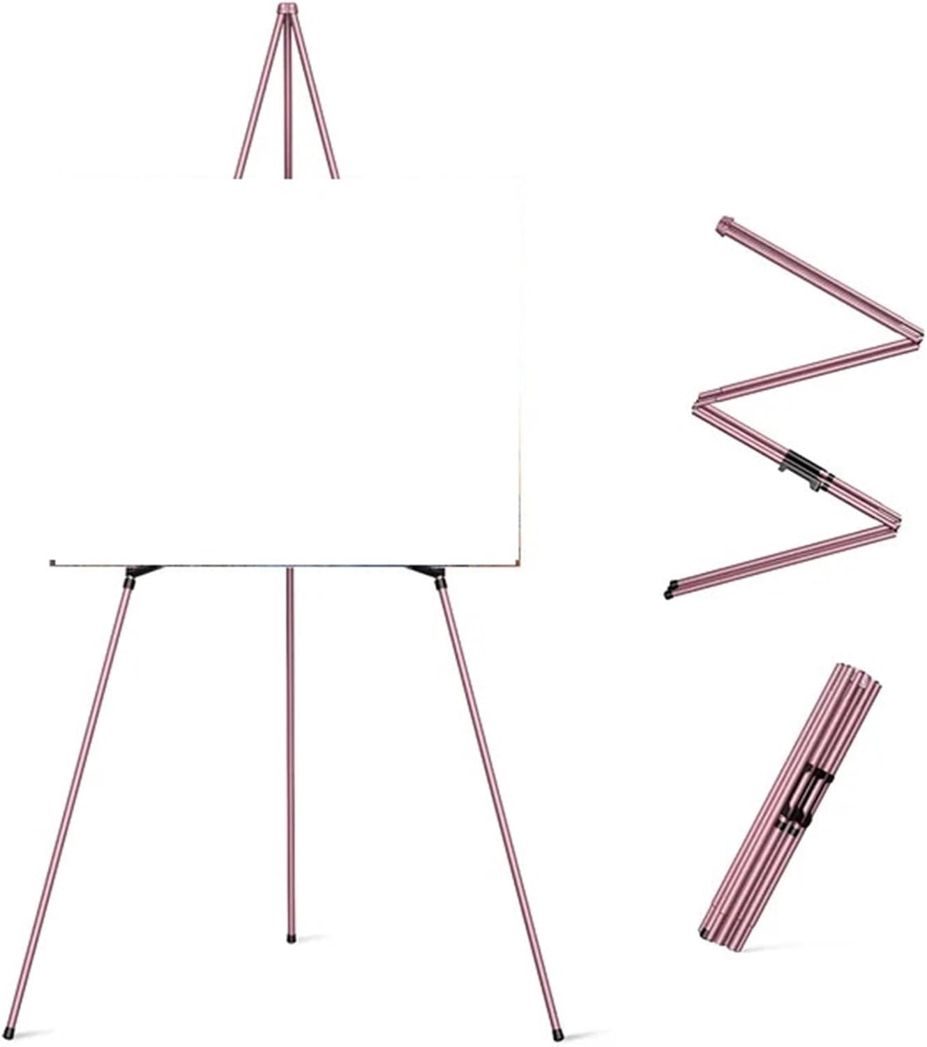GUOSPIUS Adjustable Art Easel Stand for Painting and Display Purple