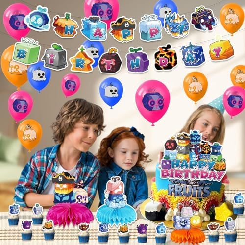 Blox Game Themed Birthday Party Decor Kit