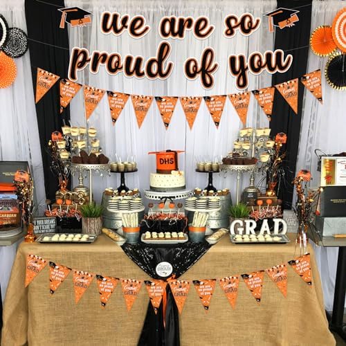 We Are So Proud of You Graduation Banner Set 2025