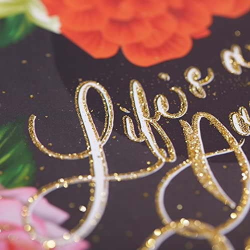 Once Upon A Time Graduation Cap Topper with Flowers