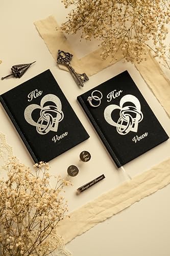 Impress Vow Books His and Hers Wedding Linen