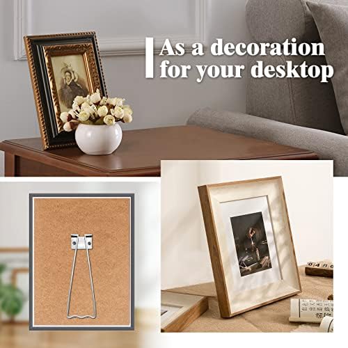 10 Pcs Iron Easel Back Stand with Screws and Screwdriver