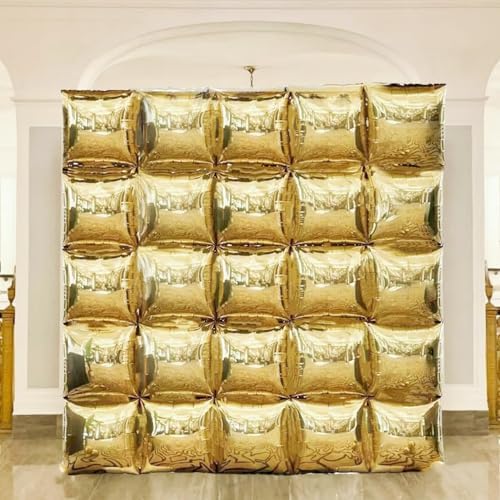 Mylar Gold Silver Balloon Wall Tunnel Kit