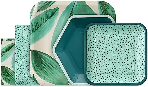 Hallmark Palm Leaves Party Pack for 16 Guests