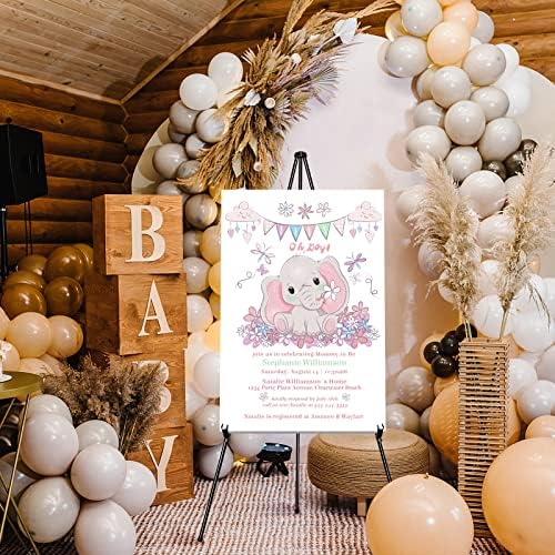 PUJIANG 6 Pack Foldable Art Easels with Case