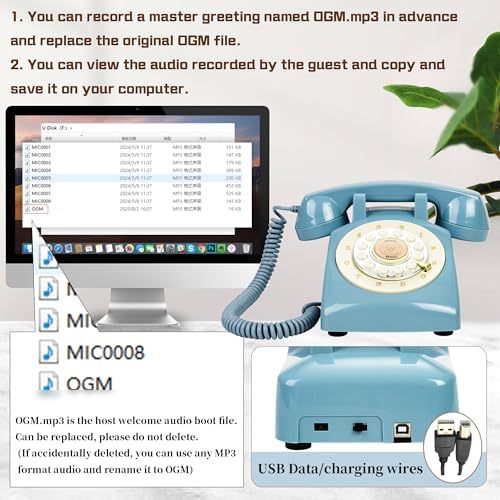 Audio Guest Book Wedding Phone Custom Voice Messages for Special Events