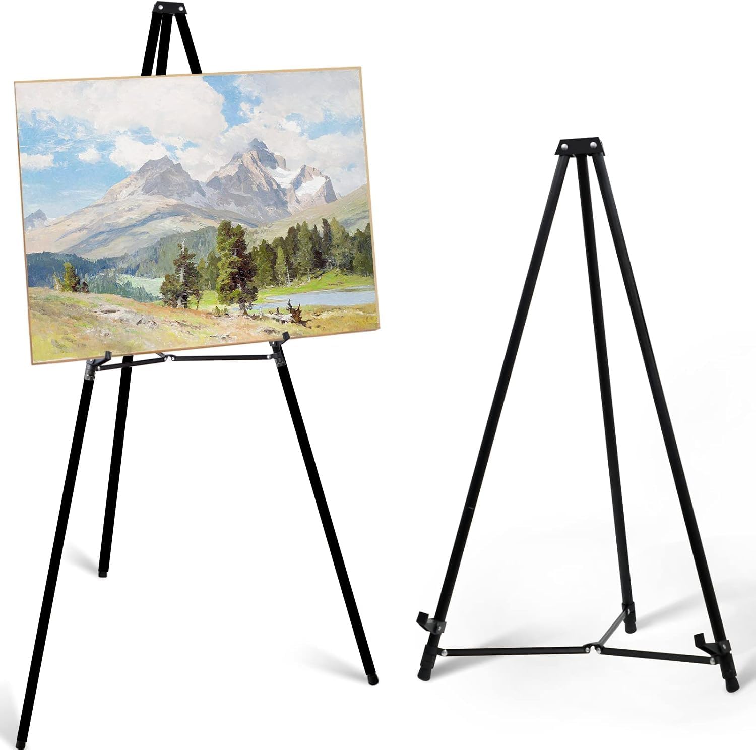 PUJIANG 63 Inch Adjustable Aluminum Easel Stand