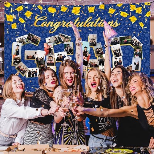 Extra Large Graduation Photo Banner 72x44 Inch