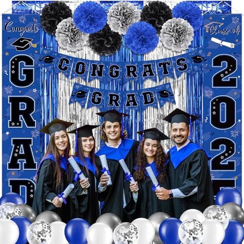 Class of 2025 Graduation Party Decorations Set