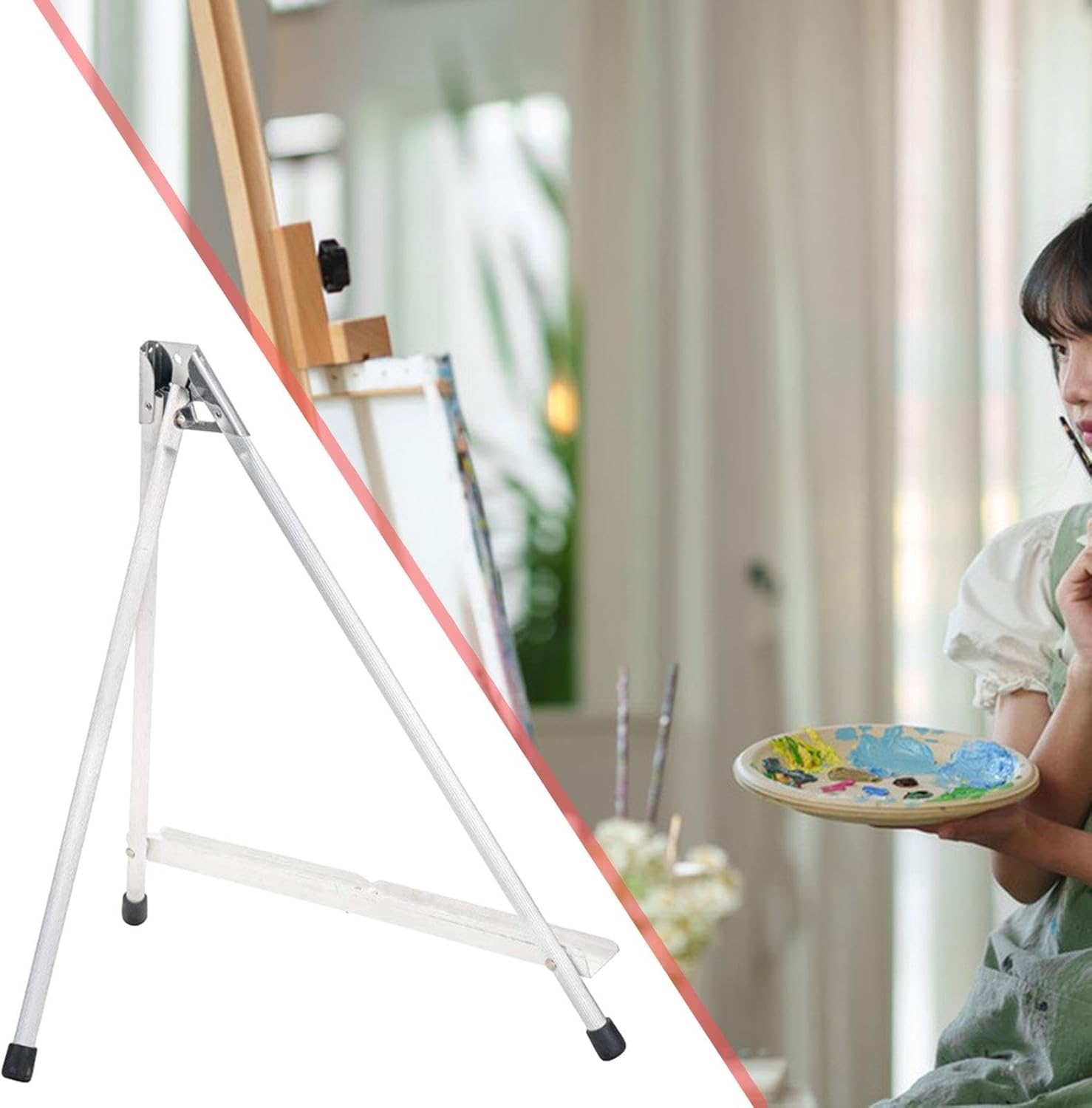 Portable Display Easel for Artists and Photos