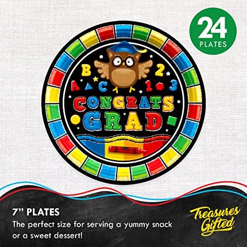 Treasures Gifted Preschool Graduation Decor Set for 24 Guests