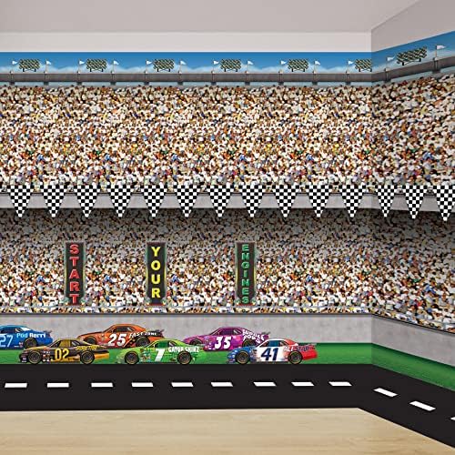 Beistle Racetrack Aisle Runner Party Accessory