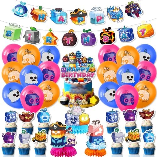 Blox Game Themed Birthday Party Decor Kit