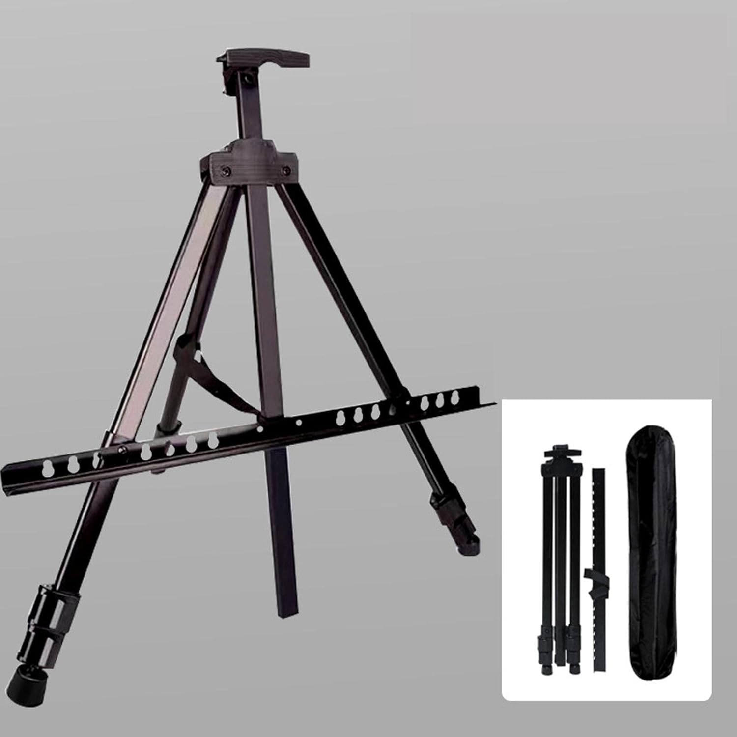 Artist Easel Stand Adjustable Height Painting Easel Tripod Display for Photo