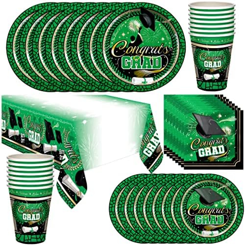 Treasures Gifted 2025 Graduation Decor - 24 Servings Set