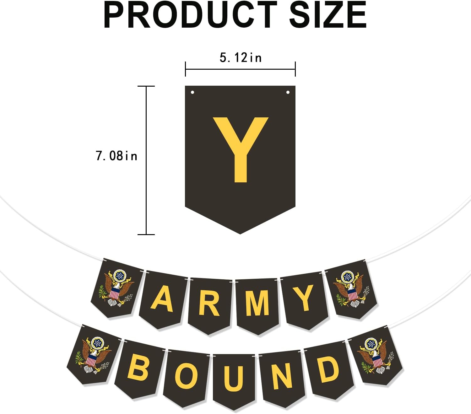 Military Bound Banner for Army Events