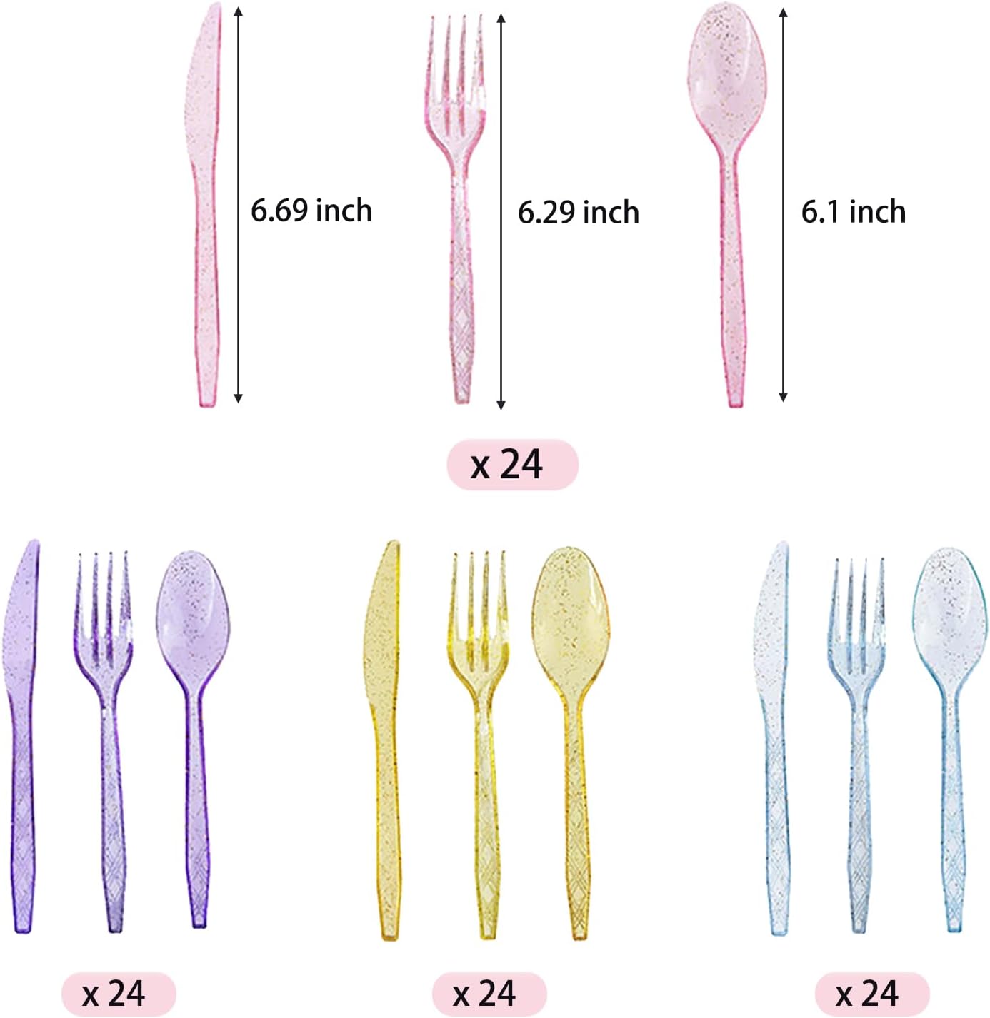 Bourns 168PCS Colorful Birthday Party Pack