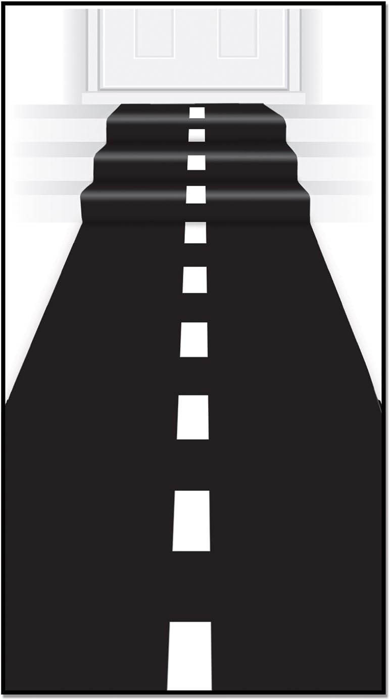 Beistle Racetrack Aisle Runner Party Accessory