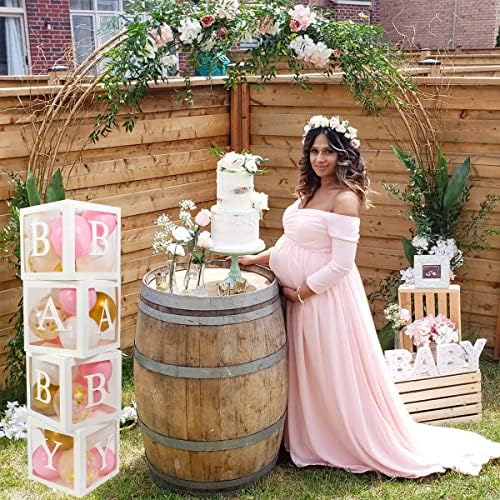 82 Pcs Baby Shower Decorations Jumbo Boxes Letters